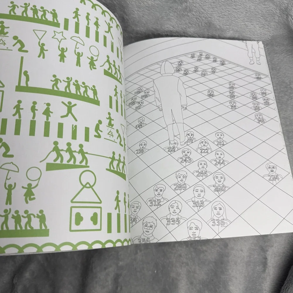 The Unofficial Squid Game Coloring Book Epic Ink Rayuna Ysabel De Pano Soller